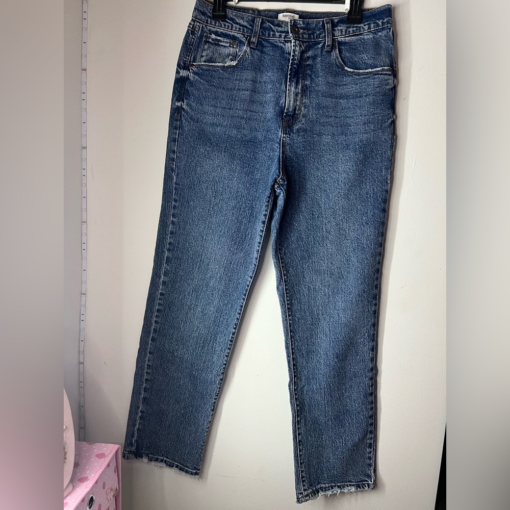 Kensie The Emilia High Rise Relaxed Straight Women's Jeans